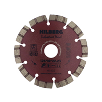 Диск алмазный Hilberg Industrial Hard Laser 125x10x22,2 мм