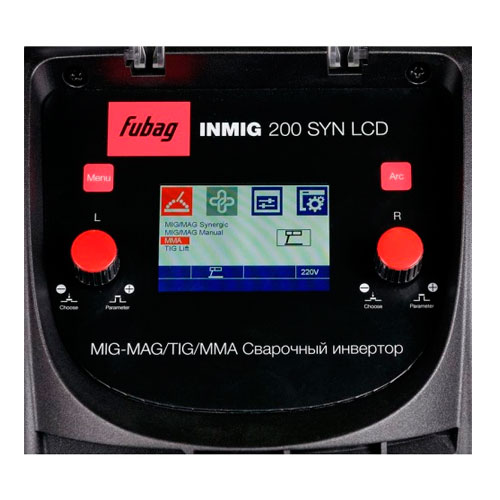 Cварочный полуавтомат-инвертор INMIG 200 SYN LCD (38430) + горелка FB 250_3 м (38443) Cварочный полуавтомат-инвертор INMIG 200 SYN LCD (38430) + горелка FB 250_3 м (38443)