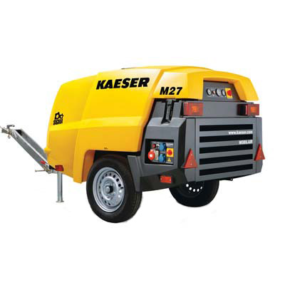 Компрессор винтовой Kaeser Mobilair M 27 (на шасси)