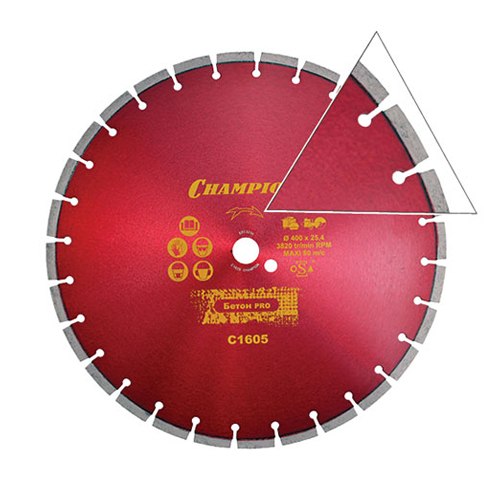 Диск алмазный Champion бетон ST 400/25,4/10 Concremax Диск алмазный Champion бетон ST 400/25,4/10 Concremax