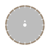 Алмазный диск НИБОРИТ Гранит d 300×25,4 LN