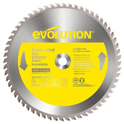 Диск EVOLUTION 355х25.4х2,4х90 по нержавеющей стали