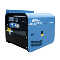 Дизельный генератор портативный GMGen Power Systems GML5000ESX низкошумный