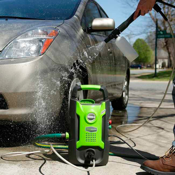 Минимойка Greenworks G3 1500W (120 бар) электрическая Минимойка Greenworks G3 1500W (120 бар) электрическая