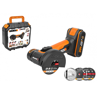 Угловая шлифмашина аккумуляторная WORX WX801 Угловая шлифмашина аккумуляторная WORX WX801