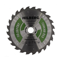 Диск пильный по дереву Hilberg Industrial Дерево 250х2,0х24Тх32/30 мм