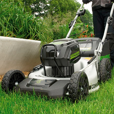 Газонокосилка аккумуляторная Greenworks GD82LM51 Газонокосилка аккумуляторная Greenworks GD82LM51