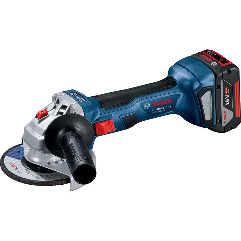 Аккумуляторная угловая шлифмашина Bosch GWS 180-LI 06019H90R0