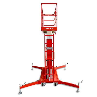 Телескопический двухмачтовый подъемник OXLIFT ZX-2-090 9000 мм 200 кг Телескопический двухмачтовый подъемник OXLIFT ZX-2-090 9000 мм 200 кг