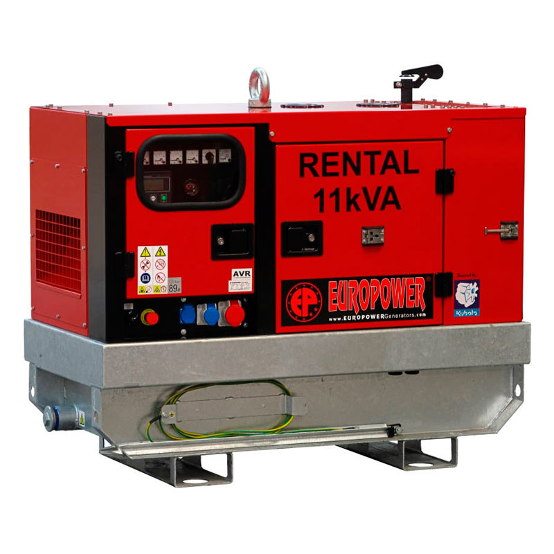 Дизельный генератор EUROPOWER EPSR 11-3 TDE (1500 об/мин, шумозащит. кожух, арендное исполнение) Дизельный генератор EUROPOWER EPSR 11-3 TDE (1500 об/мин, шумозащит. кожух, арендное исполнение)