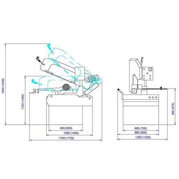 Станок ленточнопильный OPTIMUM OPTIsaw SD 310V Станок ленточнопильный OPTIMUM OPTIsaw SD 310V