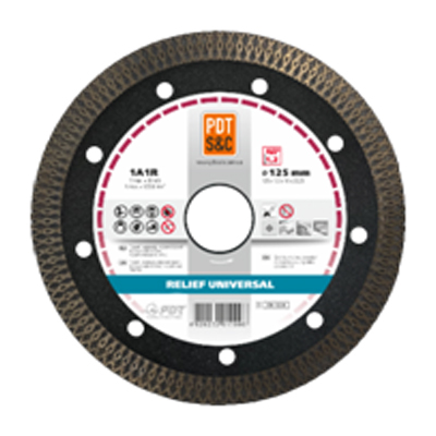 Алмазный диск Poltava Diamond Tools 1A1R 125x1,2x10x22,2 Relief Universal Алмазный диск Poltava Diamond Tools 1A1R 125x1,2x10x22,2 Relief Universal