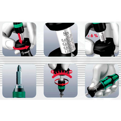 Отвертка динамометрическая Wera WE-074711 Отвертка динамометрическая Wera WE-074711