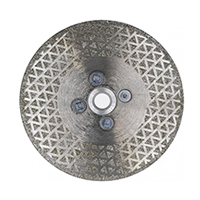 Диск алмазный сплошной Hilberg Super Ceramic Flange 125х28/3хM14