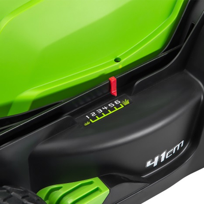 Газонокосилка аккумуляторная Greenworks G40LM41K6 Газонокосилка аккумуляторная Greenworks G40LM41K6