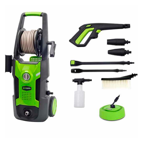 Мойка высокого давления электрическая Greenworks GPWG4 1700W Мойка высокого давления электрическая Greenworks GPWG4 1700W