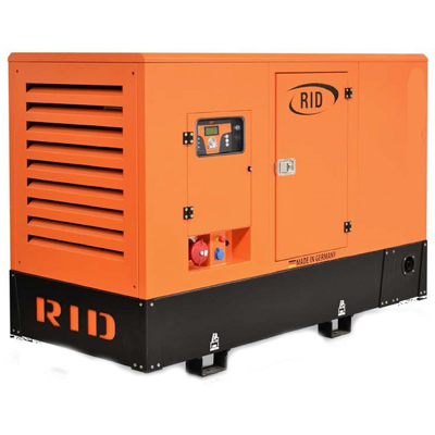 Дизельная электростанция RID S-SERIES 80 в звукоизолирующем корпусе Дизельная электростанция RID S-SERIES 80 в звукоизолирующем корпусе