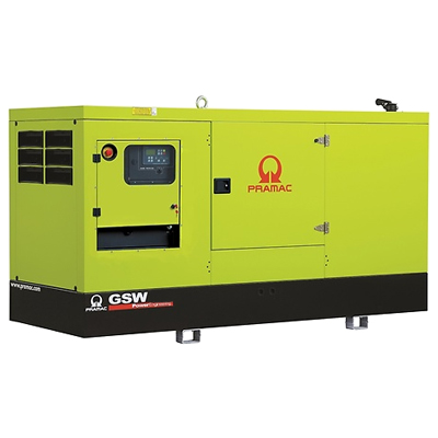 Дизельный генератор PRAMAC GSW150V Mecc Alte трехфазный в кожухе Дизельный генератор PRAMAC GSW150V Mecc Alte трехфазный в кожухе