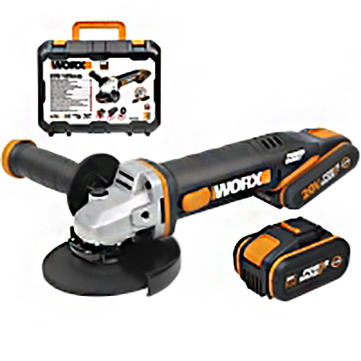 Угловая шлифмашина аккумуляторная WORX WX803 Угловая шлифмашина аккумуляторная WORX WX803