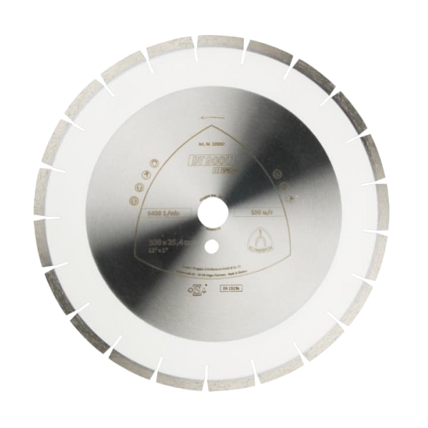 Алмазный диск KLINGSPOR 300x2,8x30/18W/10/S/DT/SPECIAL/DT900U Алмазный диск KLINGSPOR 300x2,8x30/18W/10/S/DT/SPECIAL/DT900U
