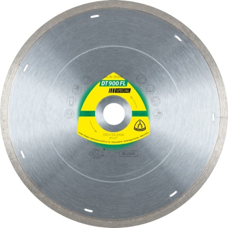 Алмазный диск KLINGSPOR 180x1,6x30/25,4/GRL/S/DT/SPECIAL/DT900FL Алмазный диск KLINGSPOR 180x1,6x30/25,4/GRL/S/DT/SPECIAL/DT900FL