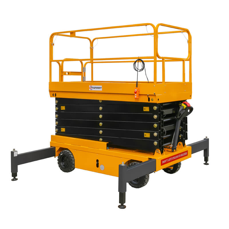 Подъемник ножничный самоходный SMART SJY-0.5-11A (0,5т/11м)