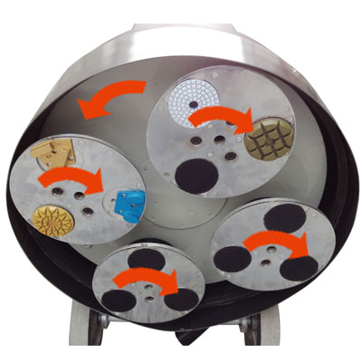 Машина мозаичная Grost PMP 650-3 (планетарная) Машина мозаичная Grost PMP 650-3 (планетарная)