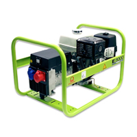 Бензиновый генератор портативный PRAMAC E8000, 400/230V