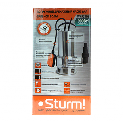 Насос дренажный Sturm WP9790S Насос дренажный Sturm WP9790S