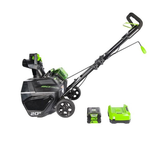 Аккумуляторный снегоуборщик Greenworks 80 В 2600107UB Аккумуляторный снегоуборщик Greenworks 80 В 2600107UB