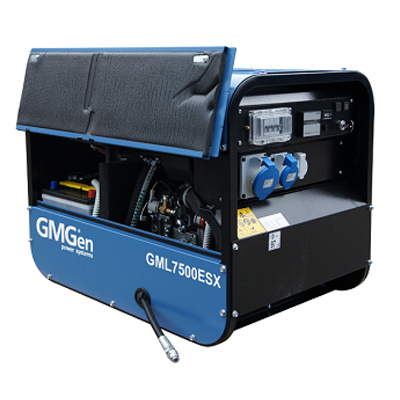 Дизельный генератор портативный GMGen Power Systems GML7500ESX низкошумный Дизельный генератор портативный GMGen Power Systems GML7500ESX низкошумный