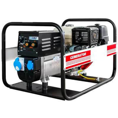 Бензиновый сварочный генератор ENERGO EB6.5/400-W220HEDC