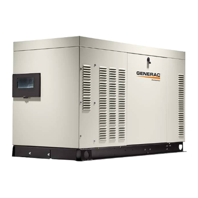 Газовый генератор GENERAC RG 027 в кожухе Газовый генератор GENERAC RG 027 в кожухе