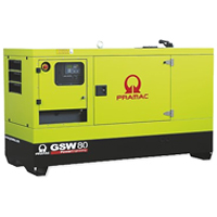 Дизельный генератор PRAMAC GSW80D Mecc Alte трехфазный в кожухе