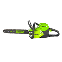 Цепная пила аккумуляторная GreenWorks GD60CS40
