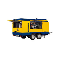 Передвижной дизельный винтовой компрессор CompAir C200TS-24