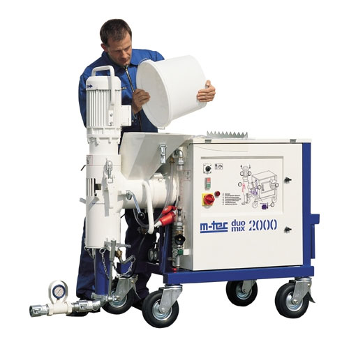Штукатурная станция M-Tec duo-mix 2000 Штукатурная станция M-Tec duo-mix 2000