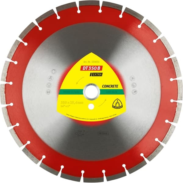 Алмазный диск KLINGSPOR 350x3x25,4/24S/10/S/DT/EXTRA/DT350B Алмазный диск KLINGSPOR 350x3x25,4/24S/10/S/DT/EXTRA/DT350B