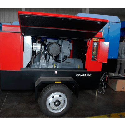 Передвижной электрический винтовой компрессор Chicago Pneumatic CPS 400E BOX SQE Передвижной электрический винтовой компрессор Chicago Pneumatic CPS 400E BOX SQE