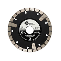 Диск алмазный Trio Diamond Turbo PRO 125x10x22,2 мм железобетон