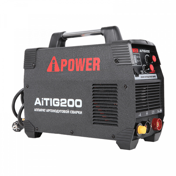 Инверторный аппарат аргонно-дуговой сварки A-iPower AiTIG200 Инверторный аппарат аргонно-дуговой сварки A-iPower AiTIG200