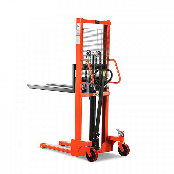 Штабелер гидравлический ручной NOBLELIFT SFH1030AG с раздвижными вилами Штабелер гидравлический ручной NOBLELIFT SFH1030AG с раздвижными вилами