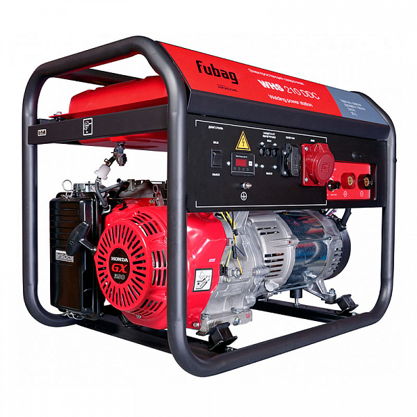 Электростанция сварочная Fubag WHS 210 DDC (Honda_380-220В) бензиновая Электростанция сварочная Fubag WHS 210 DDC (Honda_380-220В) бензиновая