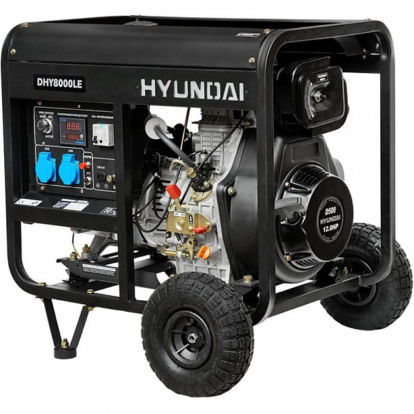 Дизельный генератор HYUNDAI DHY 8000LE Дизельный генератор HYUNDAI DHY 8000LE