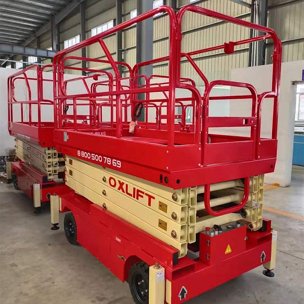 Ножничный подъемник OXLIFT QX-050-120 AC/DC 12000 мм 500 кг Ножничный подъемник OXLIFT QX-050-120 AC/DC 12000 мм 500 кг