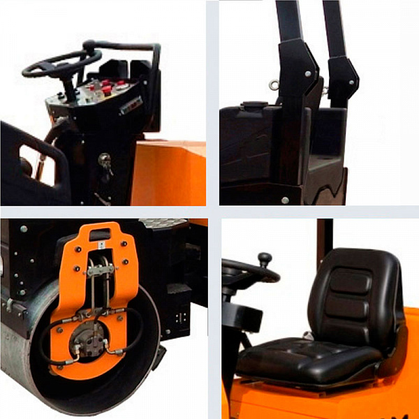 Каток двухвальцовый Samsan RVR 420 Каток двухвальцовый Samsan RVR 420