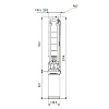 Насос скважинный Grundfos SP 9-25 3x400В (d 140 мм) Насос скважинный Grundfos SP 9-25 3x400В (d 140 мм)