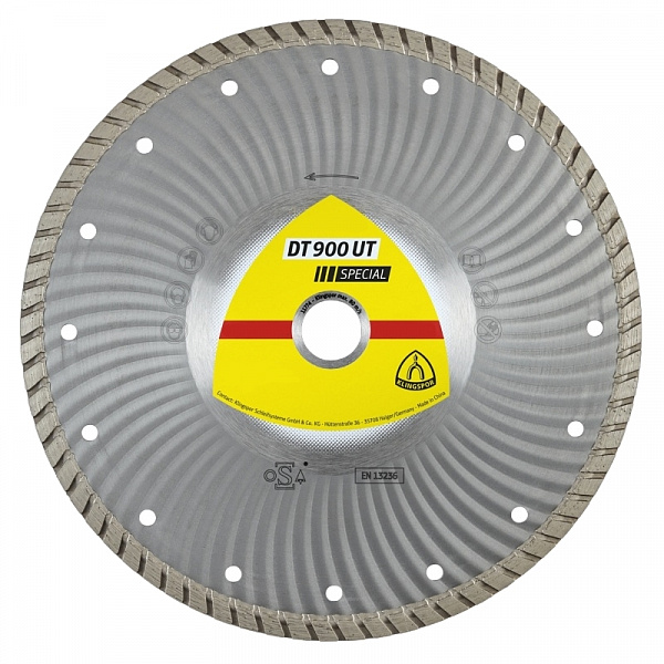 Алмазный диск KLINGSPOR 125x2,2x22,23/GRT/1/S/DT/SPECIAL/DT900UT Алмазный диск KLINGSPOR 125x2,2x22,23/GRT/1/S/DT/SPECIAL/DT900UT