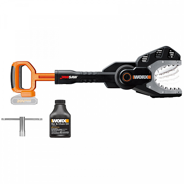 Пила-веткорез аккумуляторный WORX JawSaw WG329E.5 Пила-веткорез аккумуляторный WORX JawSaw WG329E.5