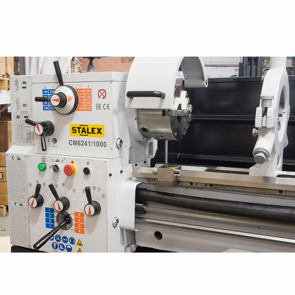 Станок токарно-винторезный Stalex CM6241/1000 зона обработки 410х1000 мм (с УЦИ, 380 В) Станок токарно-винторезный Stalex CM6241/1000 зона обработки 410х1000 мм (с УЦИ, 380 В)